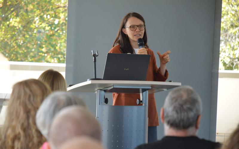 PD Dr. Nicole Bögelein bei ihrem Impulsvortrag